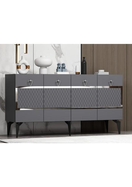 Ipekct Konsol Antrasit-Gümüş modelleri