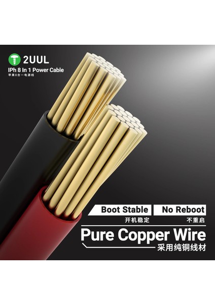 PW01 iPhone 7-16 Pro Max Için Pil Güç Kaynağı Kontrol ve Aktivasyon Test Kablosu fiyatları