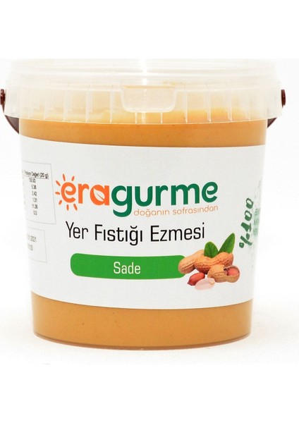 %100 Sade Yer Fıstığı Ezmesi 1kg