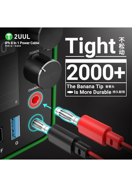 PW01 iPhone 7-16 Pro Max Için Pil Güç Kaynağı Kontrol ve Aktivasyon Test Kablosu indirimleri