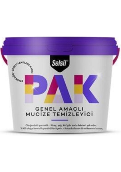 Pak Mucizevi Temizlik 500 gr