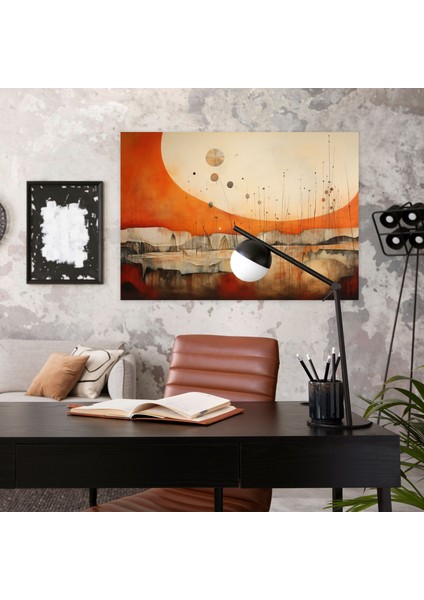 Orta Taş Devri Duvar Sanatı - Doğanın Güzelliği ve Sırlarından Ilham Alan Soyut Sanat - Orta Taş Devri Soyut Sanat Kanvas Tablo Duvar Sanatı fiyatları