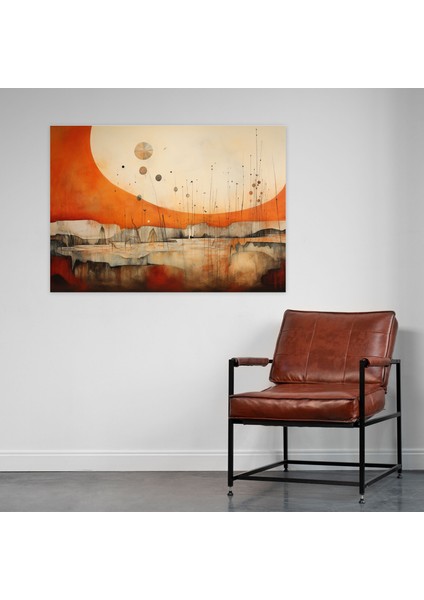 Orta Taş Devri Duvar Sanatı - Doğanın Güzelliği ve Sırlarından Ilham Alan Soyut Sanat - Orta Taş Devri Soyut Sanat Kanvas Tablo Duvar Sanatı modelleri