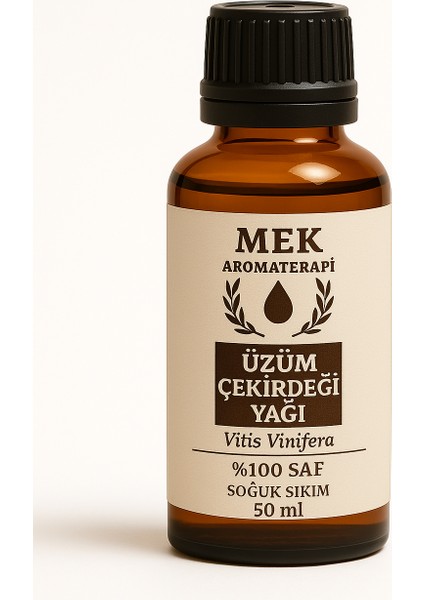Üzüm Çekirdeği Yağı 50 ml - %100 Saf