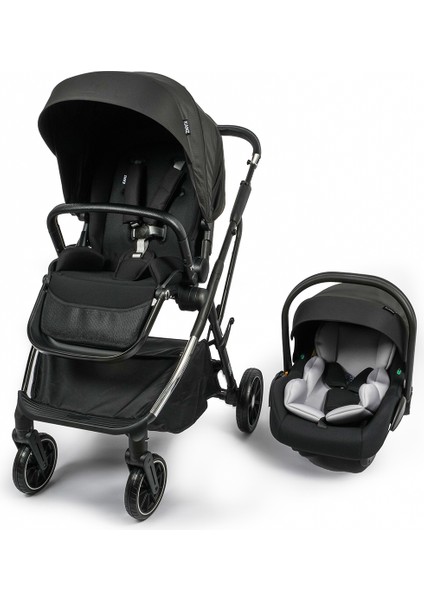 Thunder Travel Sistem Bebek Arabası Siyah