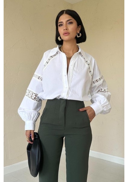 Haki Pensli ve Dar Paça Pantolon fiyatları