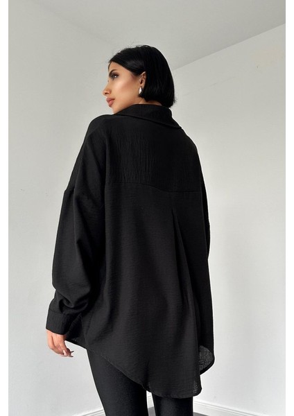 Siyah Taş Işlemeli Gömlek fiyatları