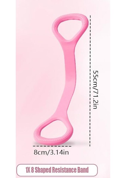 Vios Egzersiz Kondisyon Lastiği Pembe indirimleri