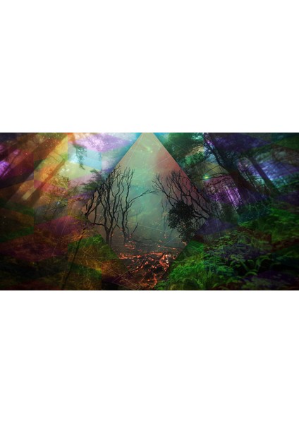 Soyut Doğa Manzarası Ev Duvar Salon Güzellik Salonu Ofis Dükkan Dekarasyon Kanvas Tablo modelleri