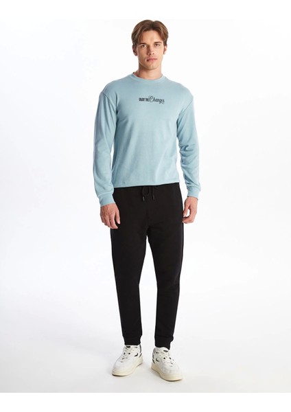 Lcw Casual Siyah Slim Fit Erkek Jogger Eşofman Altı