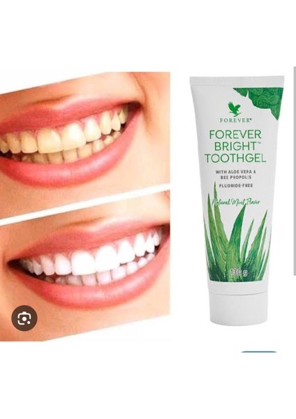 Forever Aloe Vera ve Arı Propolisli Florürsüz Diş Macunu 2×130 g Doğal Nane Aromalı Çocuklar İçin fırsatları