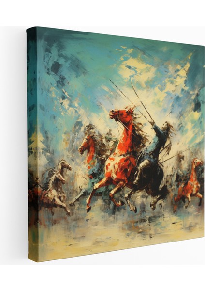 Efsanevi Savaşlar Kanvas Tablo