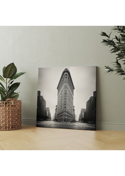 Siyah Beyazda Simetri - Minimalist Kanvas Tablo fiyatları