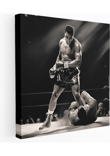 Muhammad Ali Tablo Sanatı - Nakavt Anıları - Kanvas Tablo - Duvar Dekorasyonu