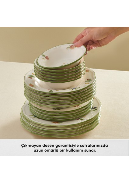 Majestic 24 Parça 6 Kişilik Yemek Takımı