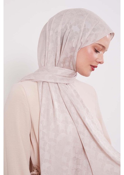 K.bej Kristal Desen Jakar Capri Şal