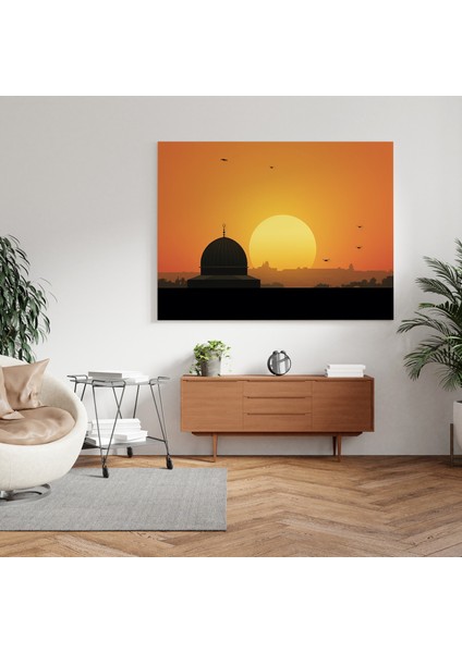 Huzurun Silueti Kanvas Tablo fiyatları