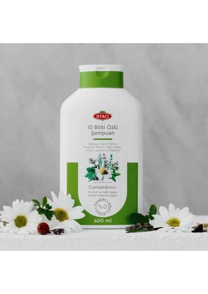Şampuan 400 ml Bitkisel Formül Canlandırıcı Parlaklık Normal ve Yağlı Saçlar İçin Parabensiz fiyatları