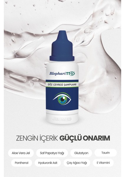 Göz Çevresi Şampuanı - Makyaj Kalıntılarını ve Yağ Birikintilerini Nazikçe Temizleyen Formül, 65 ml