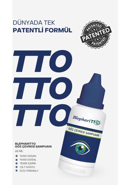 Göz Çevresi Şampuanı - Makyaj Kalıntılarını ve Yağ Birikintilerini Nazikçe Temizleyen Formül, 65 ml