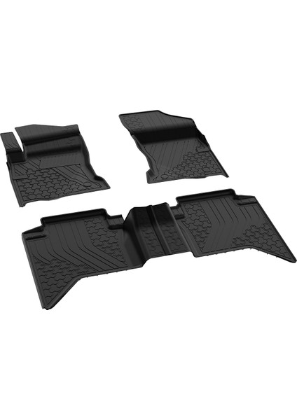 Toyota Hilux 2015+ Uyumlu Lux Seri Sahler Araca Özel 4.5d Havuzlu Oto Paspas - Hilux