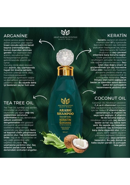 Bitki Özlü Sülfatsız Saç Uzatıcı ve Dökülme Karşıtı Şampuan 500 ml Tüm Saç Tipleri