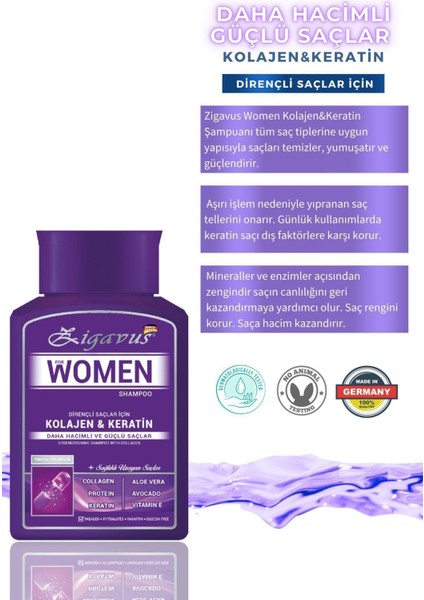 Kadın Dökülme Karşıtı Bitki Özlü Onarıcı ve Nemlendirici Şampuan 300 ml Tüm Saç Tipleri modelleri