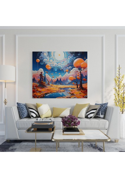 Gerçeküstü Manzara Kanvas Tablosu fiyatları