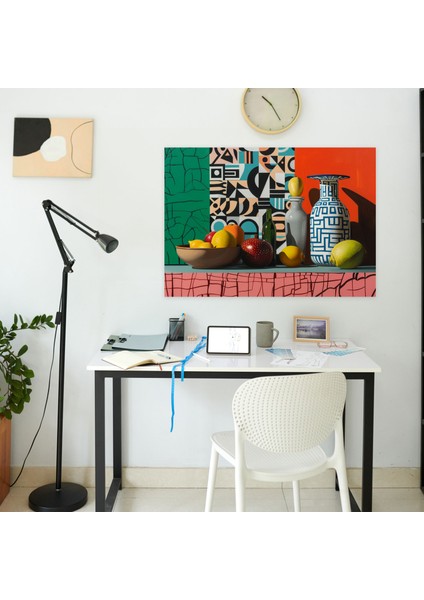 Picasso Tarzı Natürmort Kanvas Tablo - Pablo Picasso Kanvas Duvar Dekorasyonu Ev Dekorasyonu fiyatları
