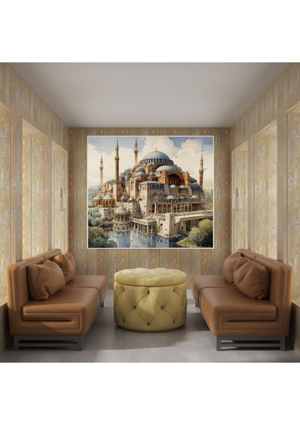 Hagia Sophia Kanvas Tablo | Muhteşem Osmanlı Imparatorluğu Mimarisi fiyatları