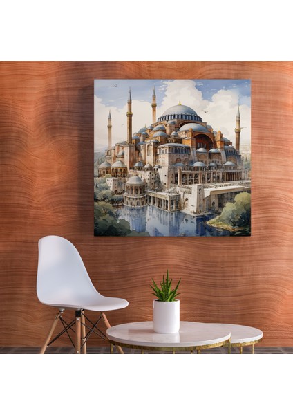 Hagia Sophia Kanvas Tablo | Muhteşem Osmanlı Imparatorluğu Mimarisi modelleri