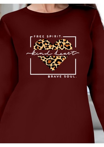 Kadın Uzun Kollu Bisiklet Yaka Desenli Viskon Iki Iplik Bluz fiyatları