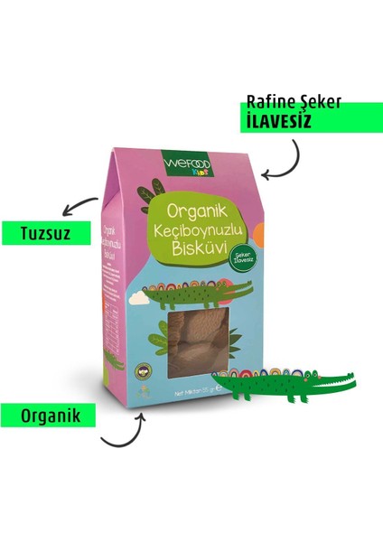 Kids Organik Keçiboynuzlu Bisküvi 55 gr Buğday Unu Zeytinyağı ve Elma Suyu ile Katkısız fiyatları