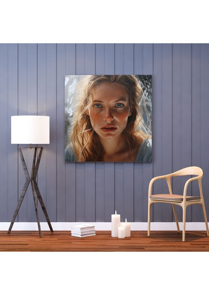 Gerçekçi Kanvas Tablo Baskısı - Portre Detay Canlı Etkileyici modelleri