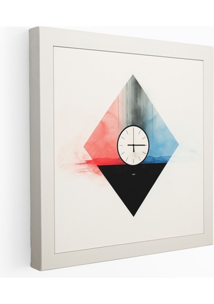 Pink Floyd Duvar Sanatı - 'zaman' Minimalist Kanvas Tablo - Duvar Dekorasyonu
