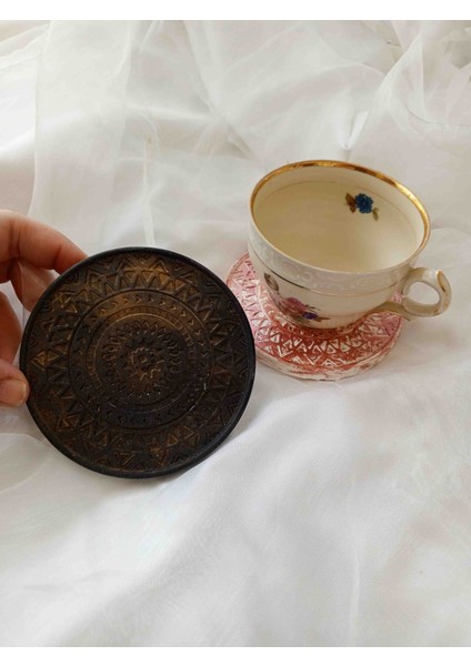 Mandala Desenli Dekoratif Bardak Altlığı (Coaster) - Boho Tarzı Masa Düzenleyici modelleri
