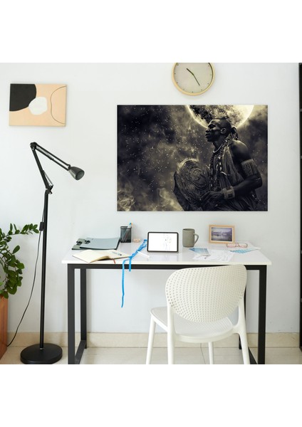 Mitoloji Kanvas Tablo - Ataların Ruhları Rehberliği - Duvar Dekorasyonu fiyatları