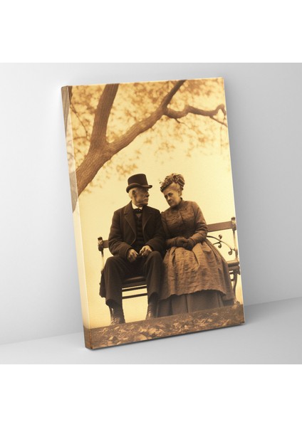 Yaşlıların Kanvas Tablosu - Yaşlılar Kanvas Tablo Duvar Sanatı