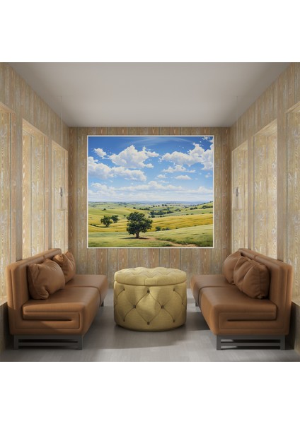 Kırsal Mutluluk Temalı Kanvas Tablo fiyatları