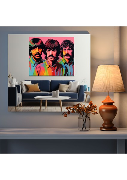 Pink Floyd Kanvas Tablo - Pop Sanat Enerjisi fiyatları