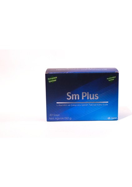 Sm Plus L-Karnitin ve Çakşırotu Içeren Takviye Edici Gıda 30 Saşe ( Infertilite ) fiyatları