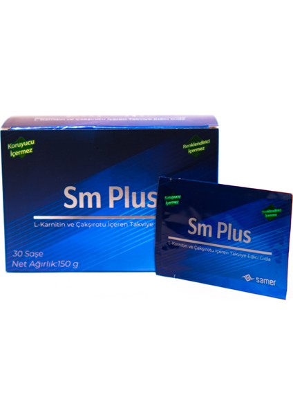 Sm Plus L-Karnitin ve Çakşırotu Içeren Takviye Edici Gıda 30 Saşe ( Infertilite ) modelleri