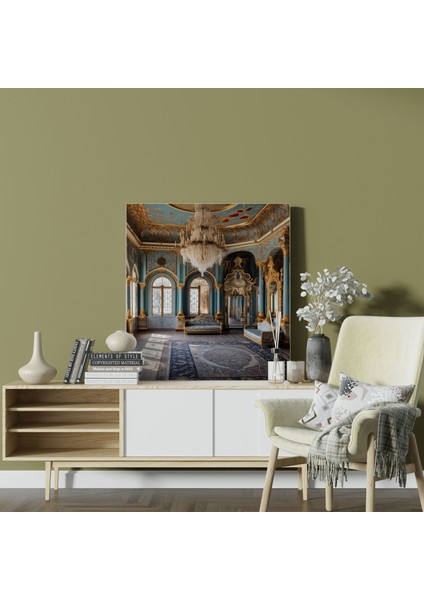 Topkapı Sarayı Kanvas Tablo | Zengin Osmanlı Imparatorluğu Iç Mekanı modelleri