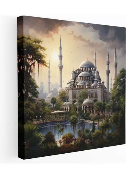 Ikonik Sultan Camii Kanvas Tablo