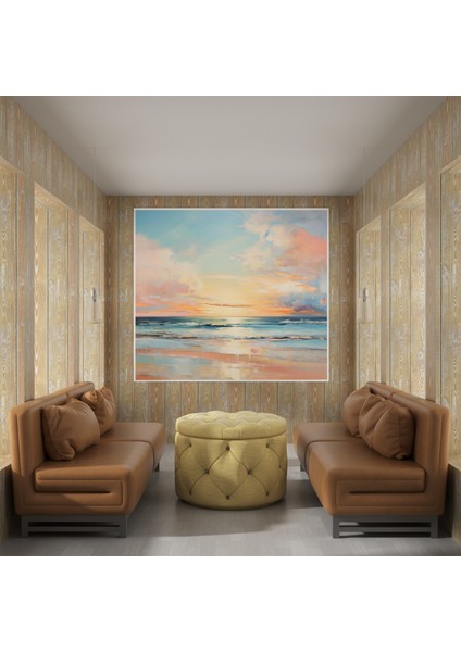Huzurlu Gün Batımı Kanvas Tablo fiyatları