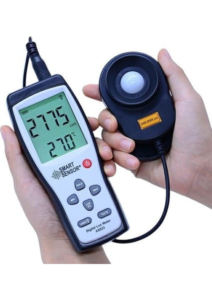 As 823 Spiral Kablolu Işık Ölçer Lüksmetre