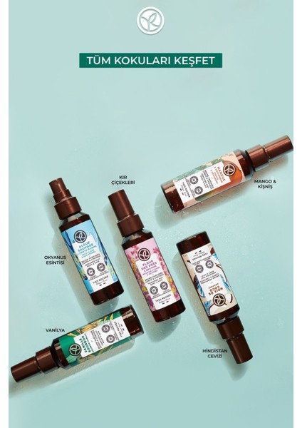 Saç ve Vücut Spreyi- Egzotik Vanilya- Vegan-100ml