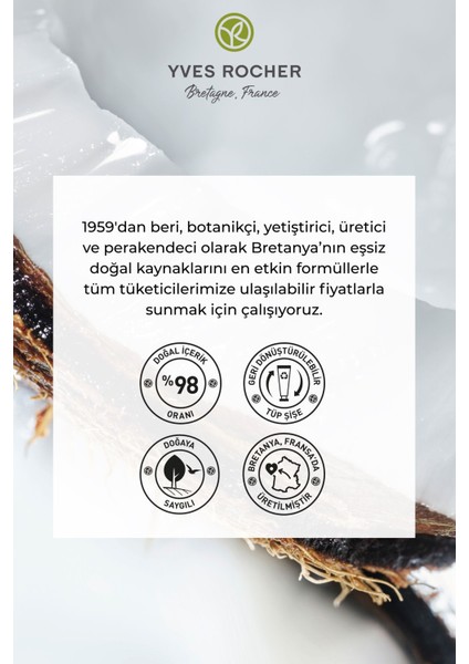 Krem Dokulu Vücut Peelingi-Arındırıcı Yumuşatıcı Tropikal Hindistan Cevizi-SLS,SLES İçermez,Vegan-150ml