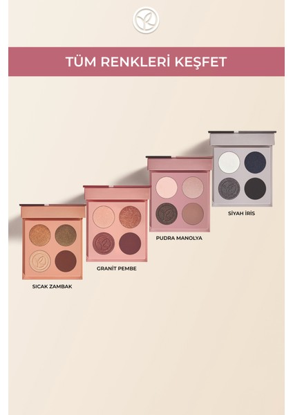 4’lü Far Paleti – Manolya PUDRA-34265