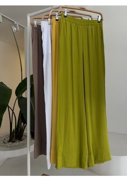 Kruvaze Model Klasik Pantolonlu Çupra Keten Takım 10191